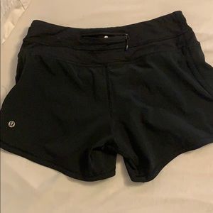 Black Lululemon shorts